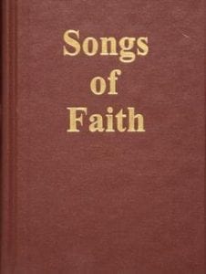 Songs of Faith Southern Gospel Hymnal book cover